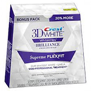 CREST 3D WHITE LUXE WHITESTRIPS FLEXFIT BRILLIANCE 6 ТОНОВ