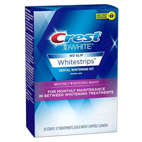 CREST 3D WHITE WHITESTRIPS MONTHLY WHITENING BOOST 2 ТОНА