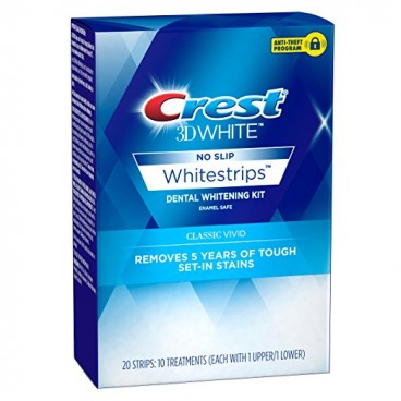 CREST 3D WHITE WHITESTRIPS CLASSIC VIVID 3 ТОНА