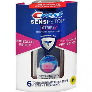 ПОЛОСКИ ПРОТИВ ЧУВСТВИТЕЛЬНОСТИ ЗУБОВ CREST SENSI STOP STRIPS, ШТ