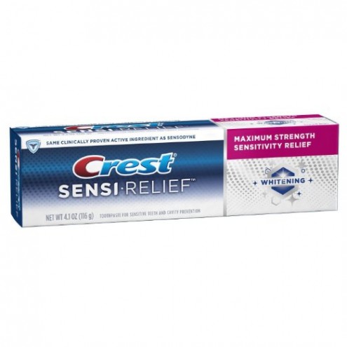 ЗУБНАЯ ПАСТА CREST SENSI-RELIEF TEETH 116 G ЗУБНАЯ ПАСТА CREST SENSI-RELIEF TEETH 116 G